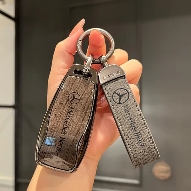 Car Remote Key Case Cover For Mercedes Benz A C E S G Class GLC CLE CLA GLB GLS W177 W205 W213 W222 X167 AMG