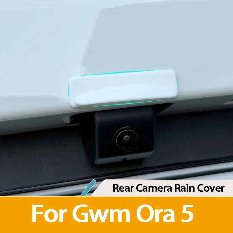 For GWM ORA 5 2026 Car Rear View Camera Rain Shield Waterproof Protector Rear Camera Rain Visor Exterior Accessories