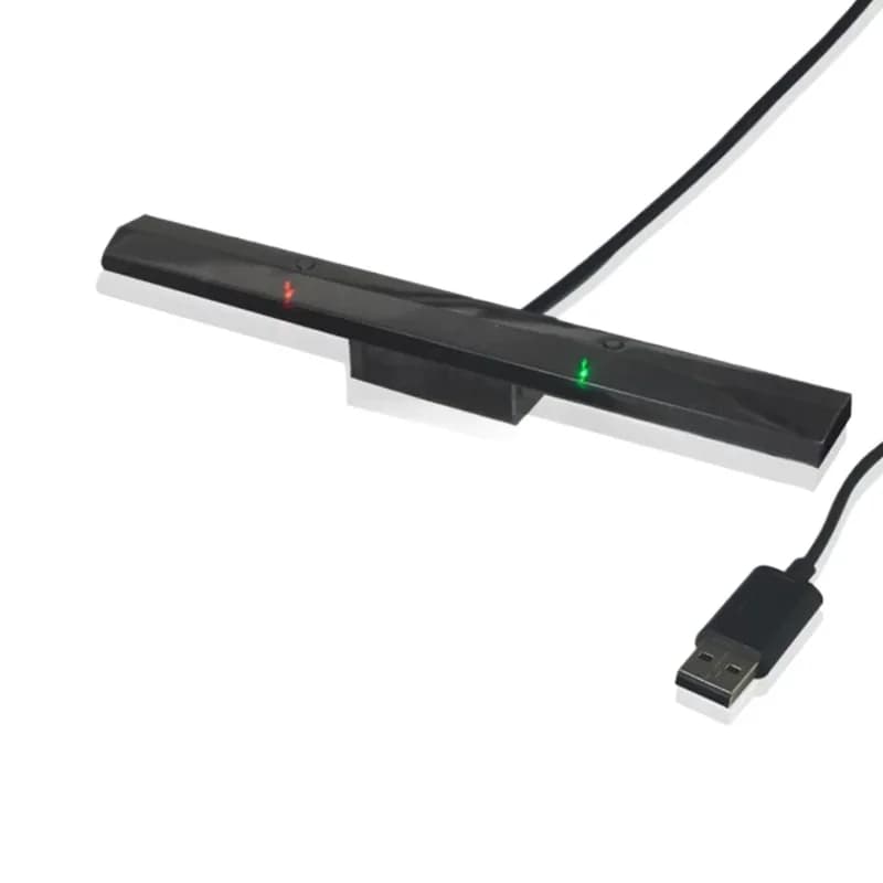 Wireless Sensor DolphinBar Wireless Bluetooth Wii Handle to PC Converter, Black
