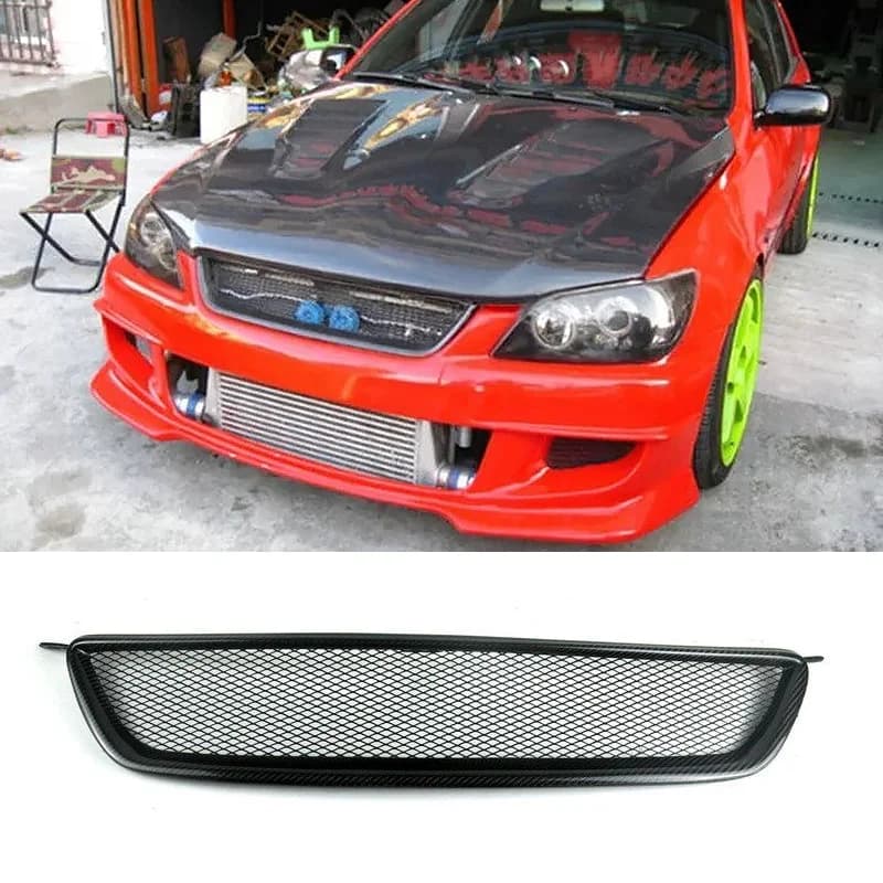 For Lexus IS Series IS200 IS300 1999 2000 2001 2002 2003 2004 2005 Front Bumper Mesh Grille Exterior Upgrade Tuning Accessories