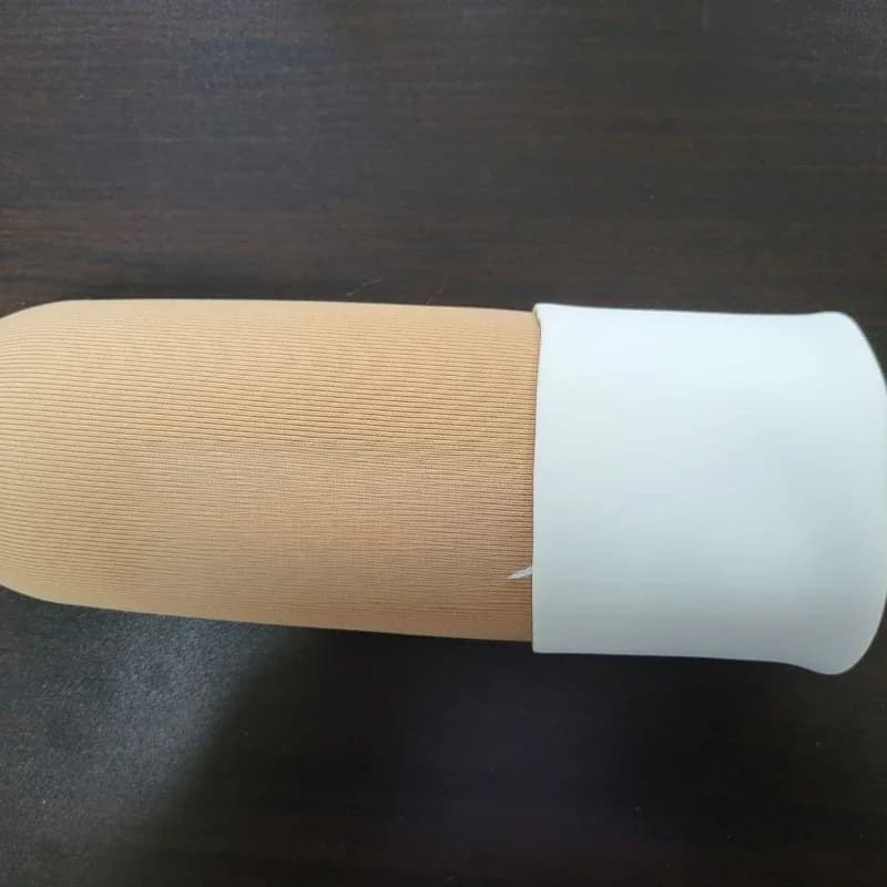 Silicone sheath - comfortable leg protection