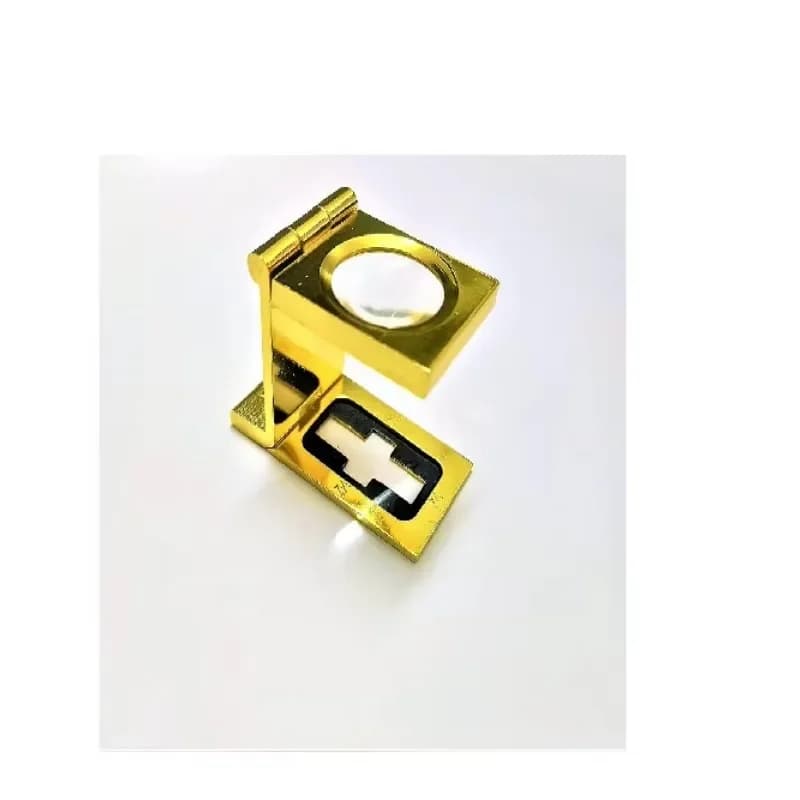 Durable metal wire counters with foldable frames and precision lenses for textile or industrial inspection tasks.