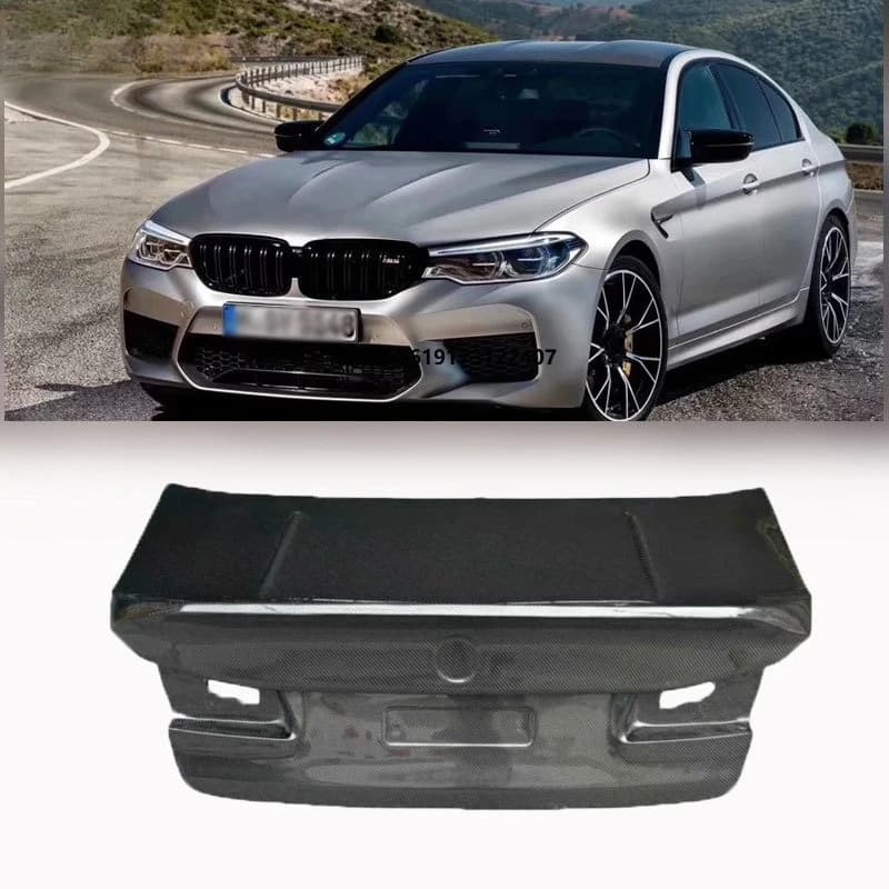 Carbon Fiber Trunk Lid for 5 Series 2018-2022 M5 F90  G30 540i M550i  Carbon Fiber Rear Trunk