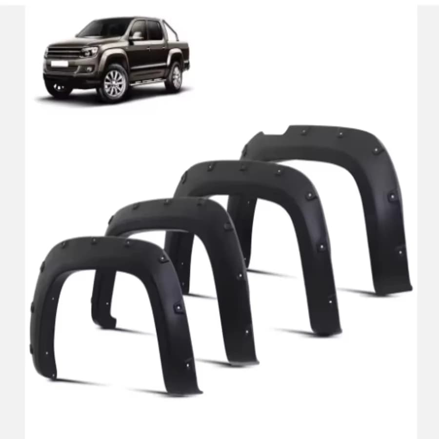 CROCS Car Fender Flares PP Material Easy Installation Fit for Volkswagen Amarok 2010-2017