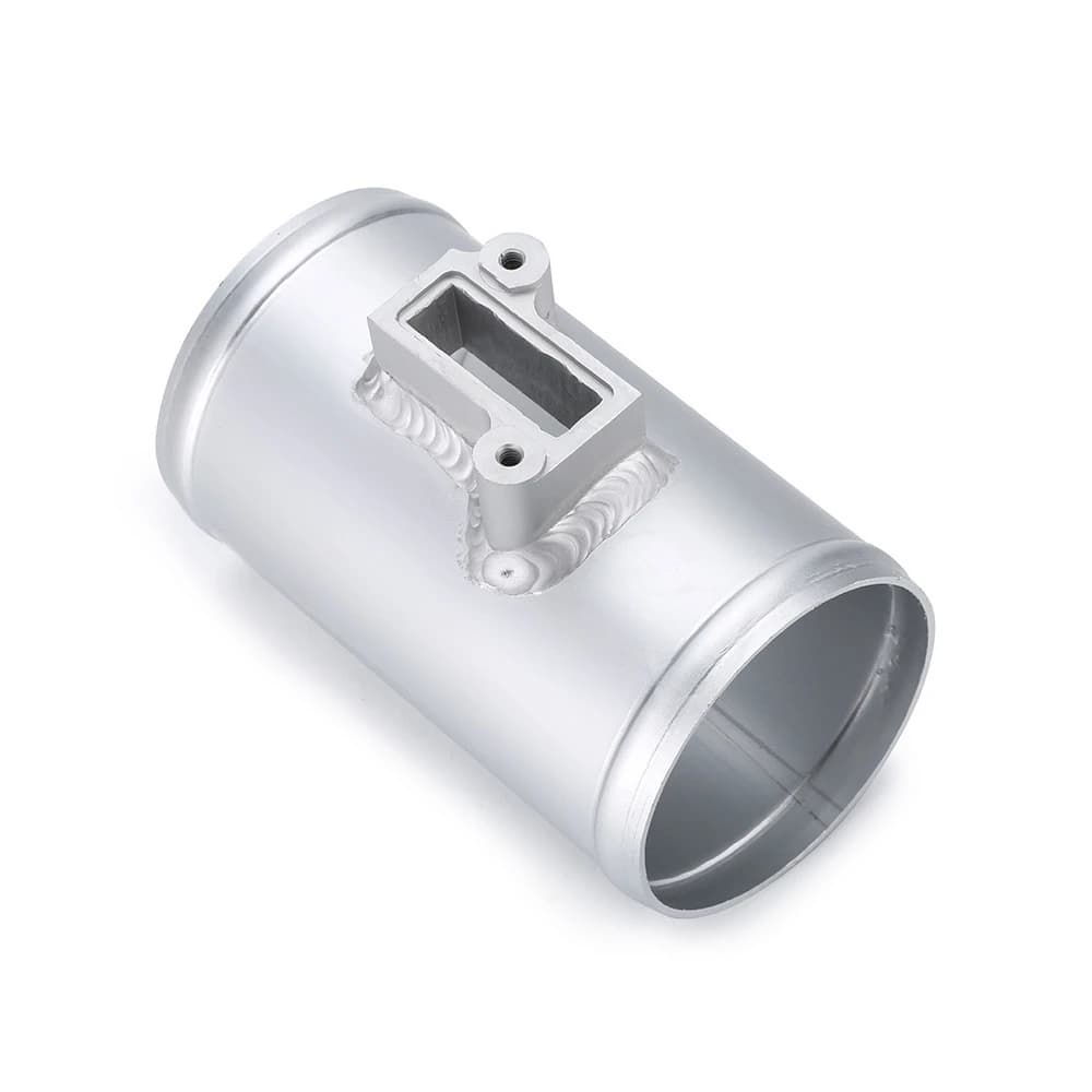 Automotive modified engine air flow meter flange intake sensor base, suitable for Honda/Ford/Nissan (83mm/3.27inch)