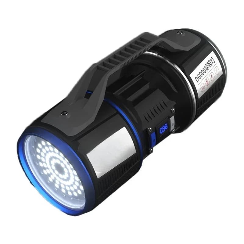 D6000 searchlight super bright high power charging outdoor remote light portable lstrong