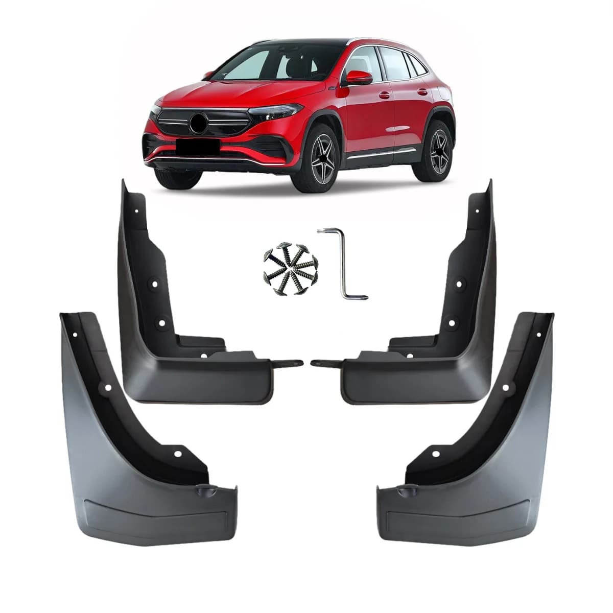 For 20-26 Mercedes-Benz EQA Sports Version Fender Universal Fender Garnish