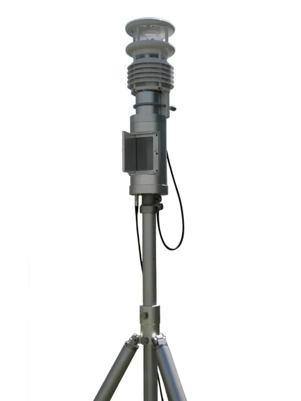 Special lifting bracket for meteorological test, pneumatic electric manual telescopic mast