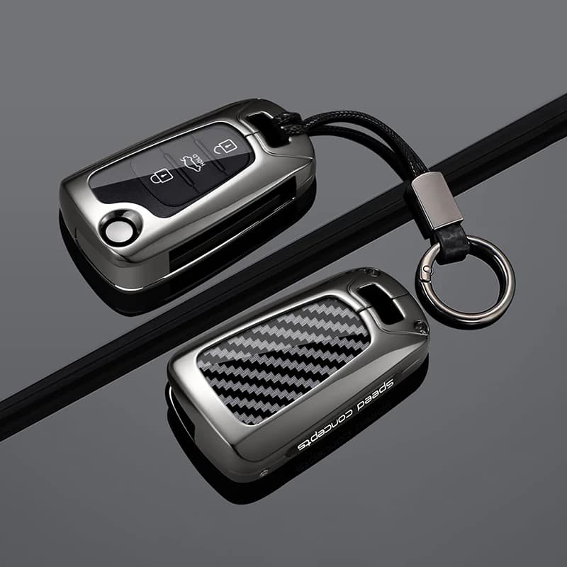 For KIA RIO Soul Optima Ceed K2 K3 K5 Pride For Hyundai Elantra Accent i20 i30 ix35 Car Flip Key Case Cover Shell Fob Keychain