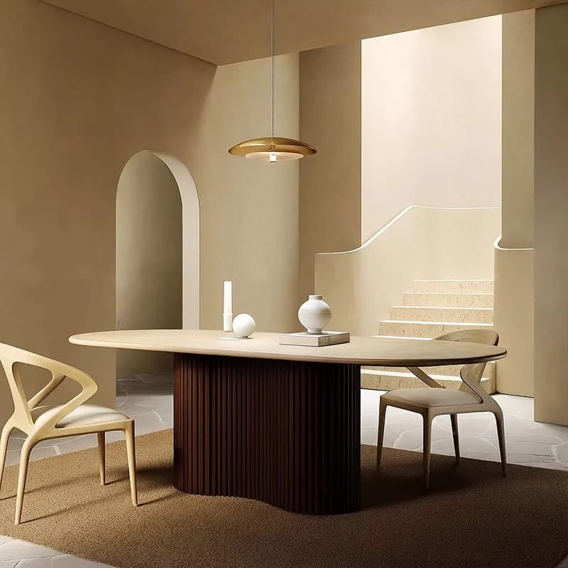 Modern Luxury Dining Table Lounge Nordic Designer Corner Reception Kitchen Dining Table Restaurant Marble Mesa Home Furniture