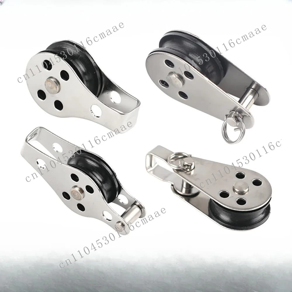 Sailing pulley, nylon, stainless steel 304 marine , sunshade , kayak accessories