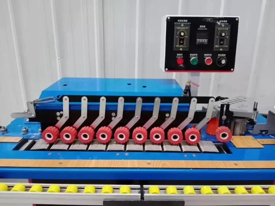 Hot Sales PVC Edge Banding Machine For Small Home Decoration, Straight Board Manual Edge Banding Machine