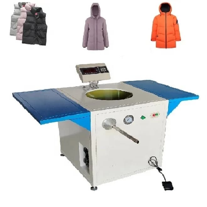 Small Automatic Down Jacket Feather Goose Weight Filling Machine