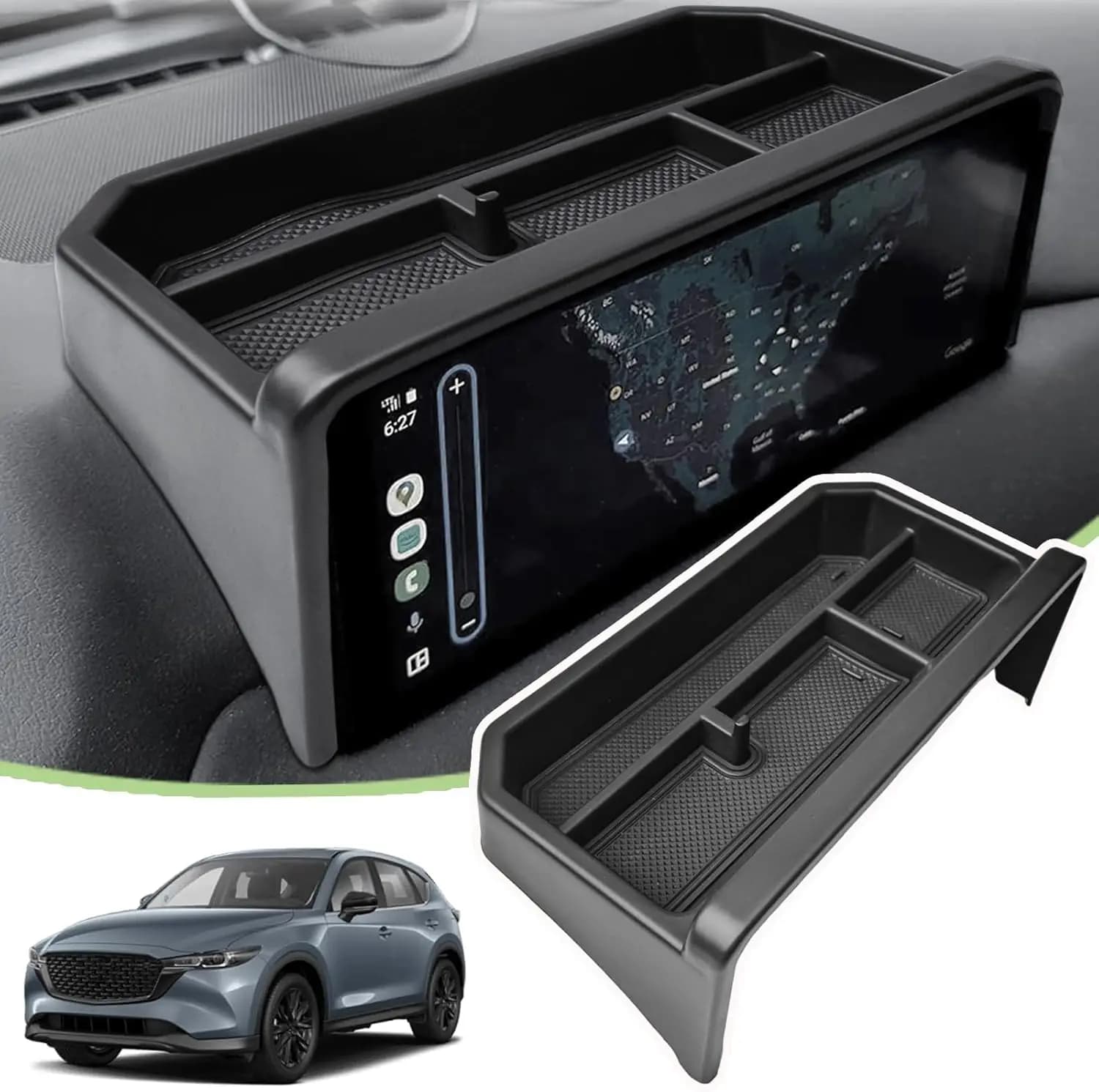 For  Mazda CX-5 2025 2024 2023 2022 Center Console Organizer Dashboard Organizer tray Storage box car accessories Interior