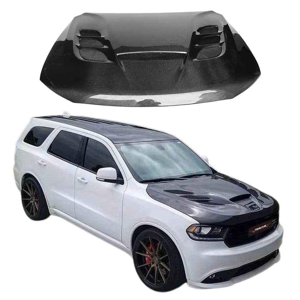 Viper Style Carbon Fiber Hood Bonnet for Dodge Durango 2011-2026