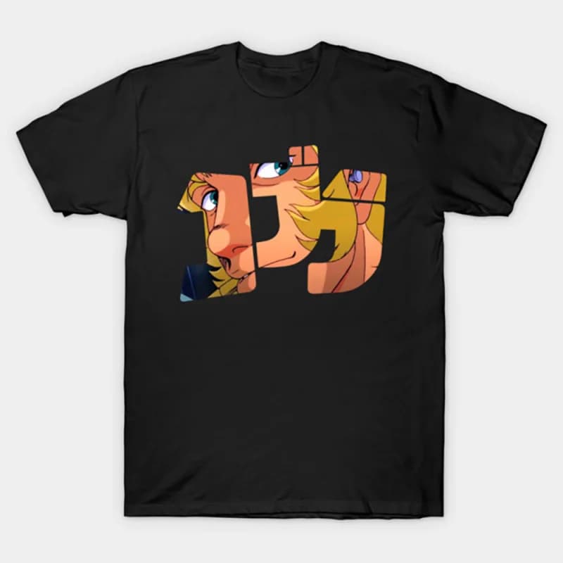 0405 The Space Adventure Cobra gift t shirt The Space Pirate Psychogun Kobura Anime Graphic tee Y2K clothes All size Tops S-6XL