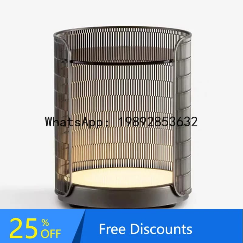 XL Luxury Bedroom Nightstand Integrated Floor Ornament Living Room Side Table Storage Atmosphere Table