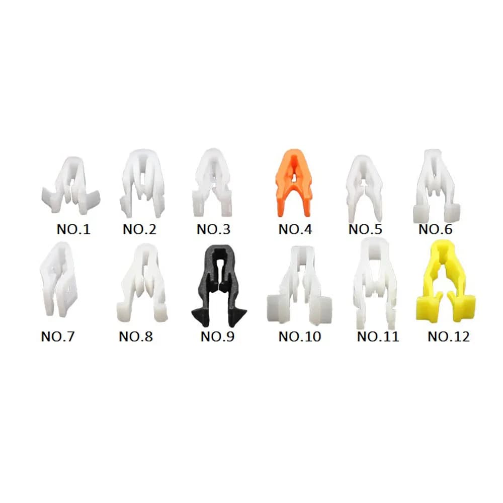 10 Pcs Universal Dashboard DVD CD Console Panel Moulding Trim Plastic Retainer Car Fastener Clips