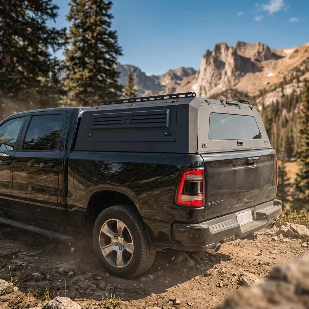 Pickup Hard Top Canopy  Camper Shell for Toyota Tacoma GMC Sierra 1500 Hilux