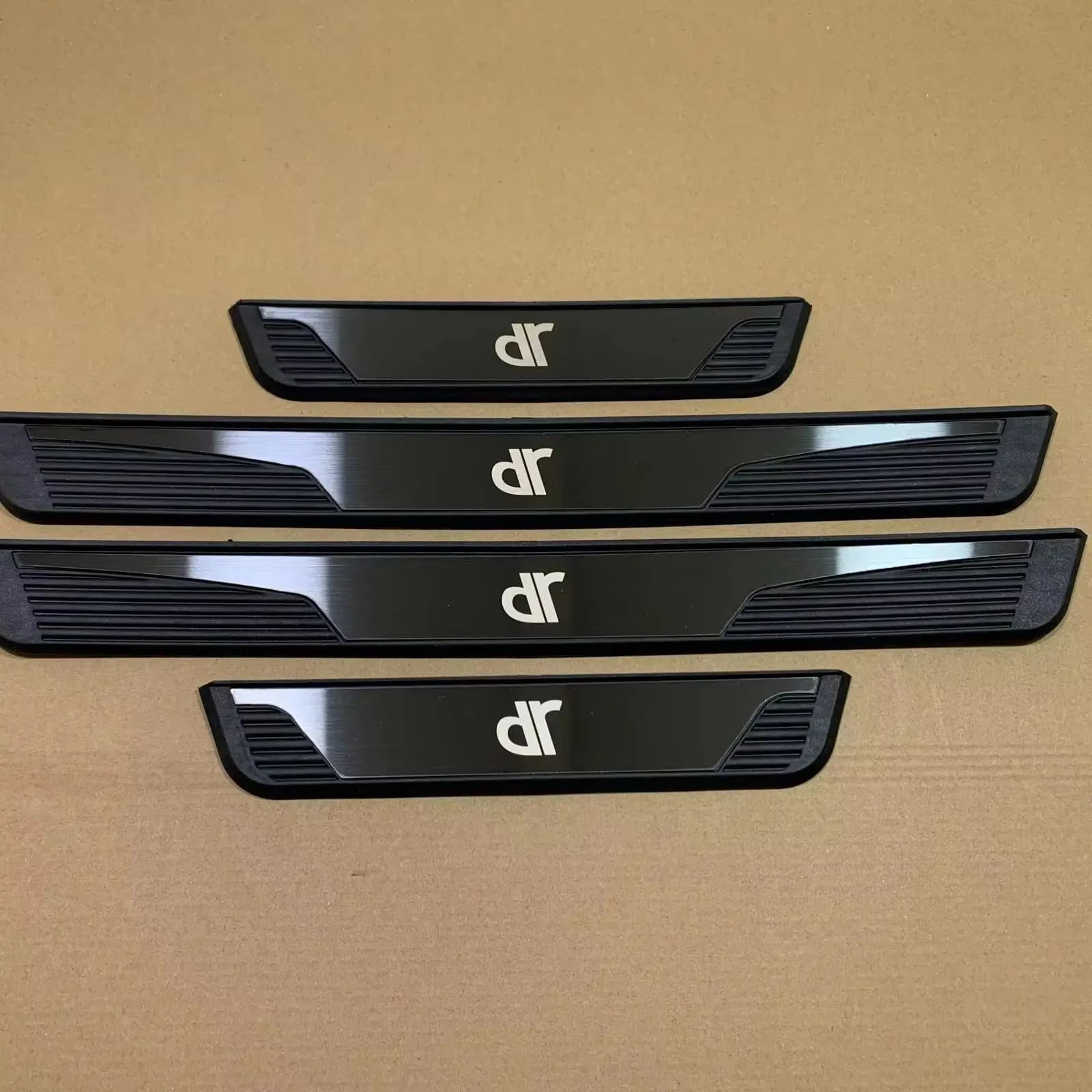 For Chery Dr 4.0 5.0 6.0 2018-2022 2023 2024 Door Sill 3d Protector Pedal Shell Scuff Plate Trim Sticker Car Auto Parts Supplies