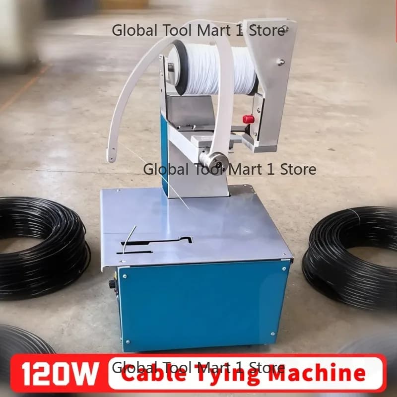 Automatic cable tying machi-ne, elastic rope tying machi-ne, vegetable packing ma-chine, hardware wire ，vegetable bundling