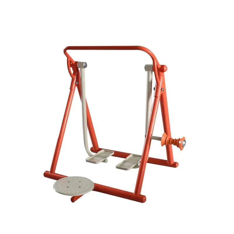 Folding indoor walking machine fitness equipment