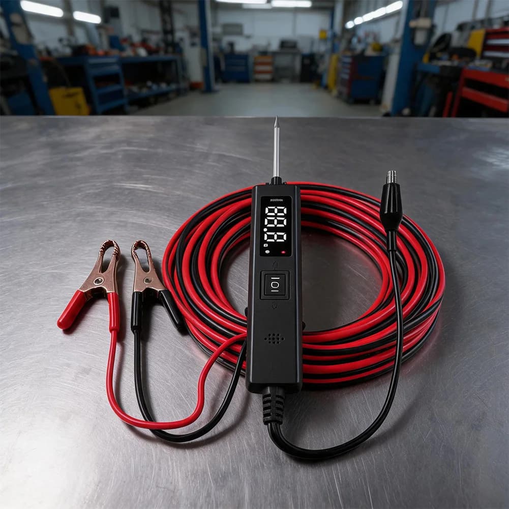 ECT200 Automotive Diagnostic Tool for Battery Depletion Detection Voltage Monitoring and Electrical Fault Location in Vehicles