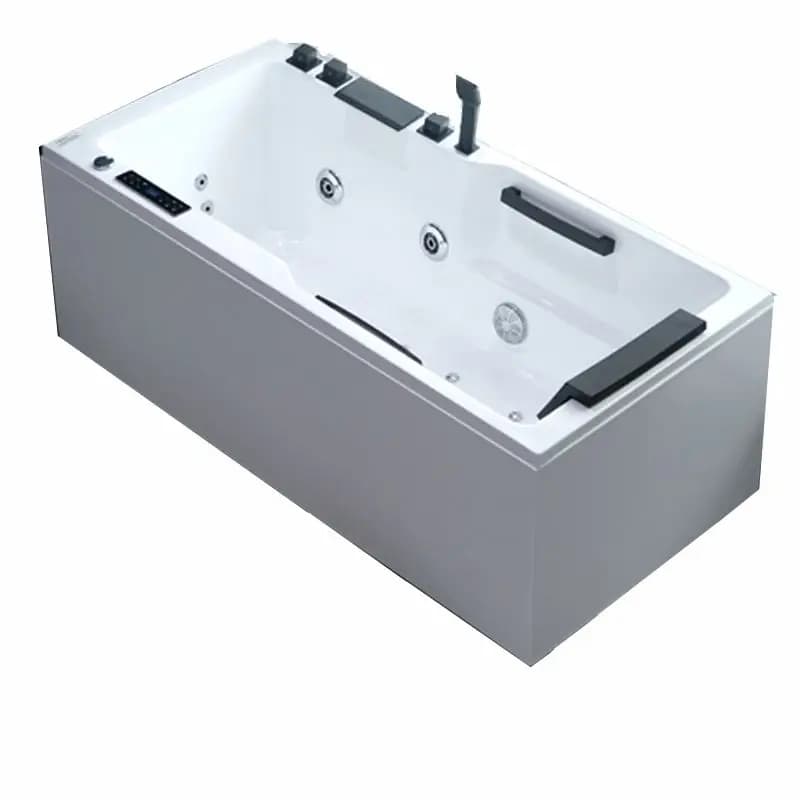 Acrylic bathtub small apartment adult home independent surfing massage constant temperature heating single bathtub