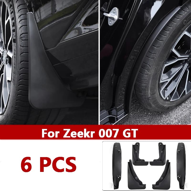 For Zeekr 007 GT 2025 2026 Car ABS Fender Mudguard Refit Rear Tire Fender Wheel Lining Accessories Cover