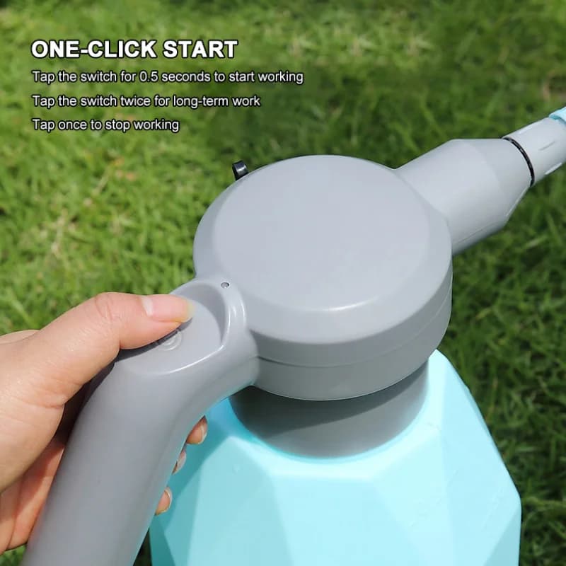 【Hot】1.5L/2L Electric Spray Bottle Rechargeable Automatic Plant Watering Can Bottle Garden Sprayer Bottle Watering Electric Fogg