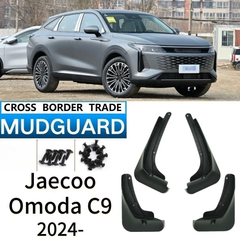 for Jaecoo Omoda C9 2024 - Mud Flap Mudguard Mud Splash Guard Fender Splash Guard Wheel Mud Guard Car Accessories