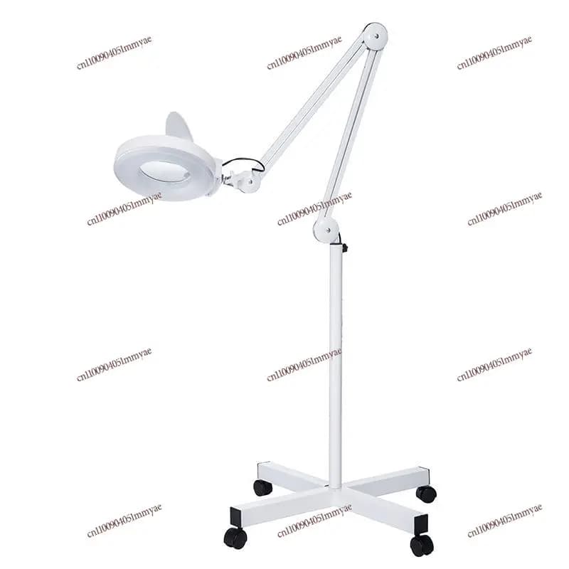 Beauty Salon LED Beauty Light Magnifying Glass Dimmable Floor Lamp Eyebrow Grafting Eyelash Light