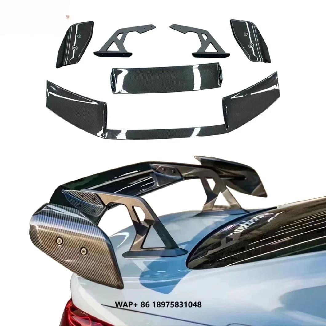 Dry Carbon Rear Wing Tail Spoiler for M2 G87 M3 G80 M4 G82 G83 AD-R3 Style Car Accessories