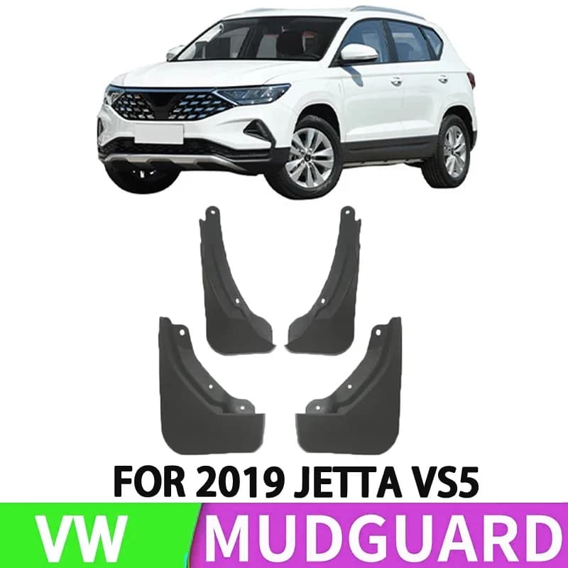 It Is Suitable for 2019-2021 Volkswagen Jetta VS5 Car Front and Rear Wheel Special Fender Splash Protection Device