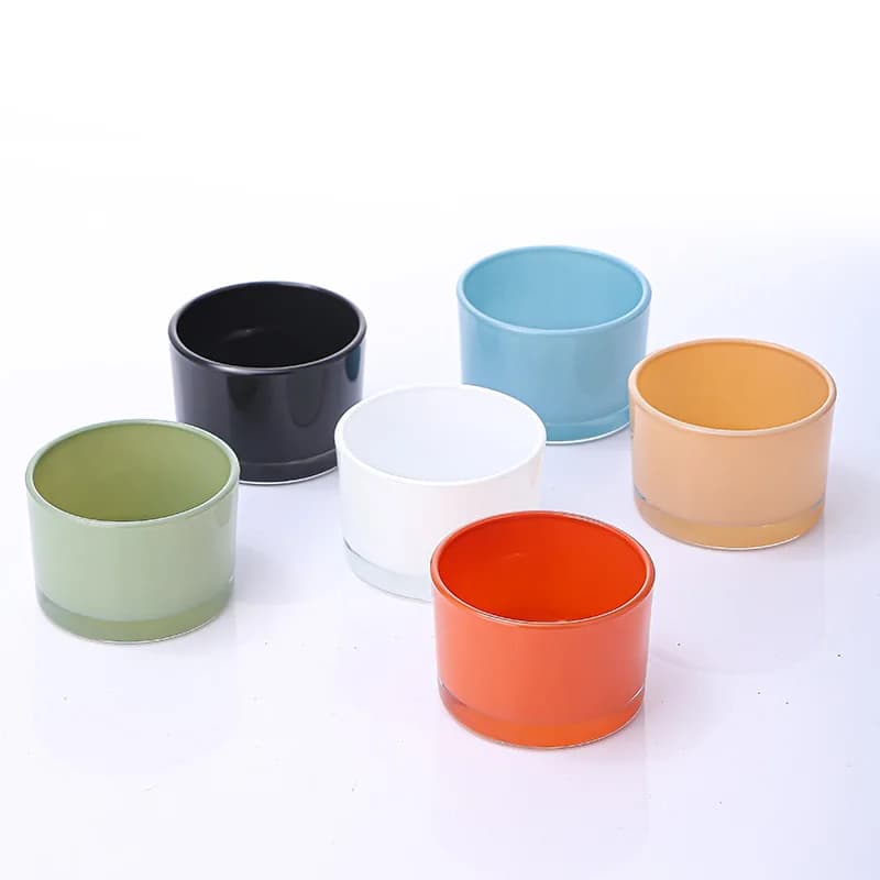 Votive Candle Holders for Table Centerpiece, Tea Light Candle Holder Glass for Halloween/Thanksgiving/Christmas Decoration/Gifts