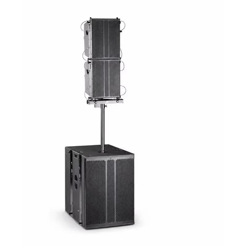 Active Line Array Speaker System Powered Subwoofer 2-Way Line Array PA System for Live Sound Concert Event Stage