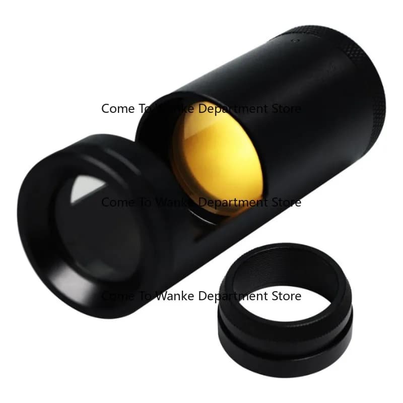 Handheld polarizing lens, portable warm light source, amber, beeswax, tourmaline, crystal, jade, appraisal tools