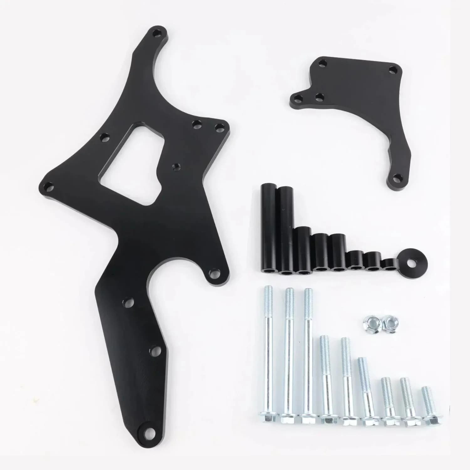 LS Engine Serpentine Belt Bracket Kit Alternator and Power Steering Pump Mount for LS Engine 4.8/5.3/6.0/6.2 SUV Pickup-truck