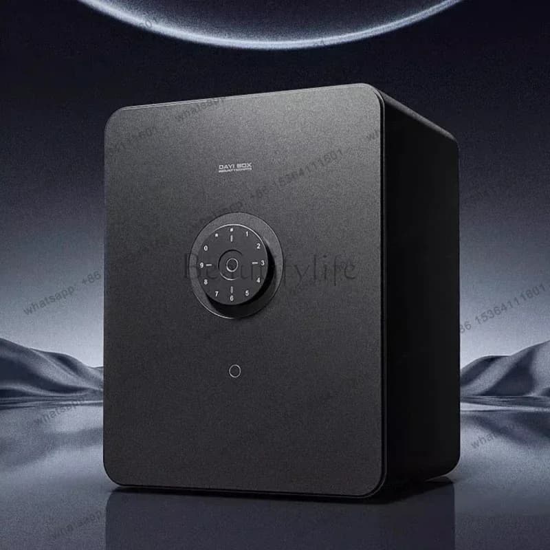 Nightstands Safe Matte Full Touch Screen Password Fingerprint Anti Theft All Steel Safe Bedside Table Safe Cabinet Box Furniture