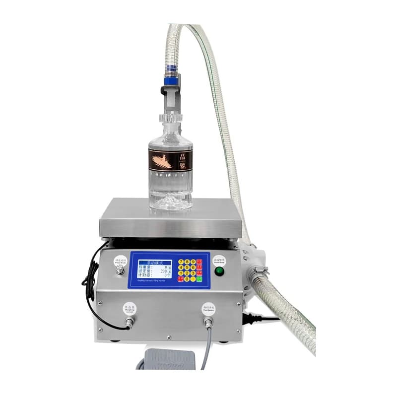 Fully Automatic Liquid Filling Machine Weighing Quantitative Laundry Detergent Liquid Detergent Filling Machine