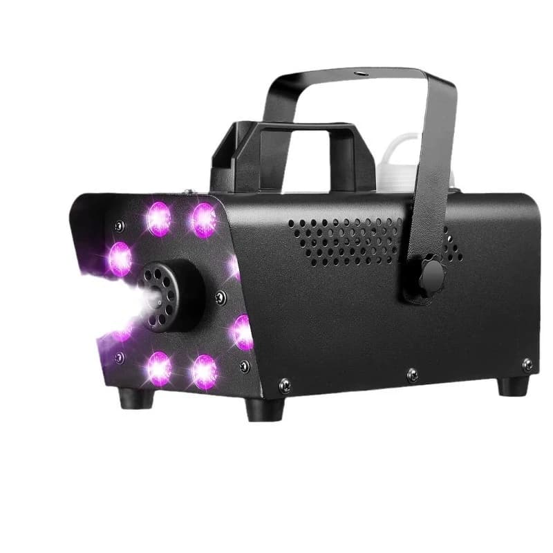 Eight lights LED500W smoke machine adjustable color hood Halloween private room bar smoke