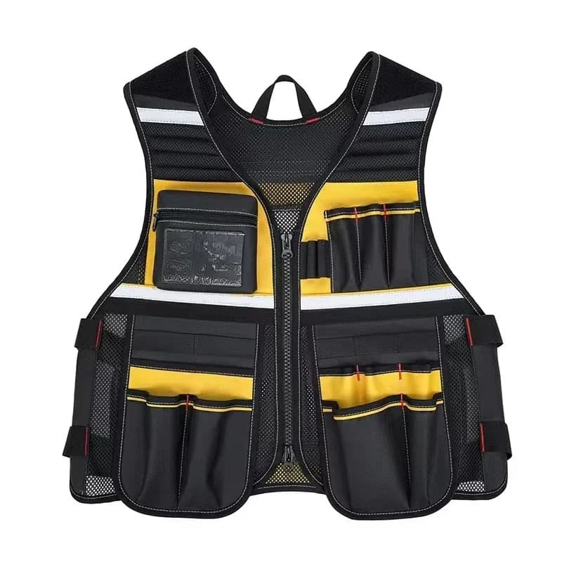 Hardware tool storage vest bag, thickened waterproof durable vest and other hardware tool storage boxes