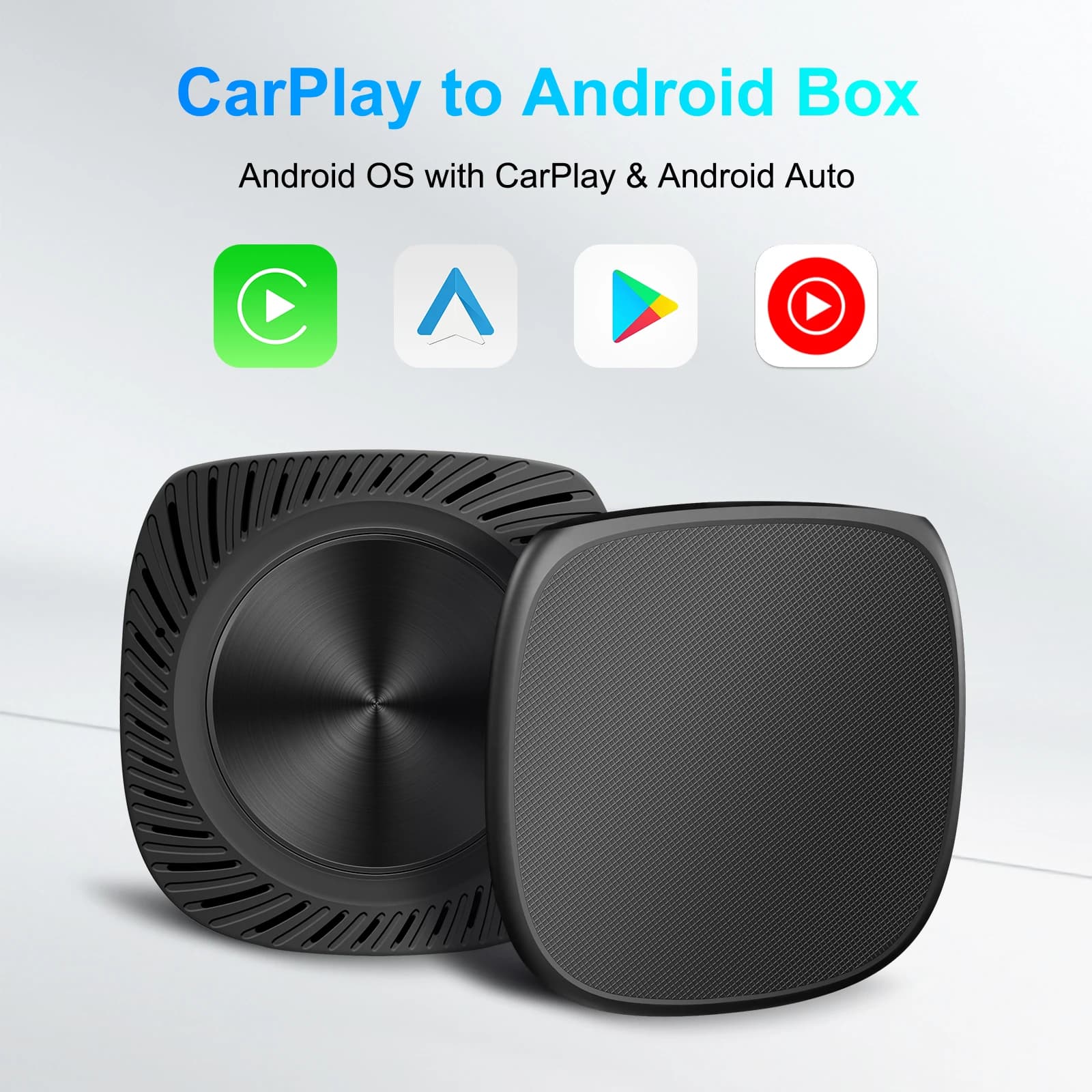 Android 13 Wireless CarPlay Ai Box QCM6115 8Cores Support Netflix&Youtube Built-in GPS 4G LTE SIM For Ford Benz VW Audi Toyota