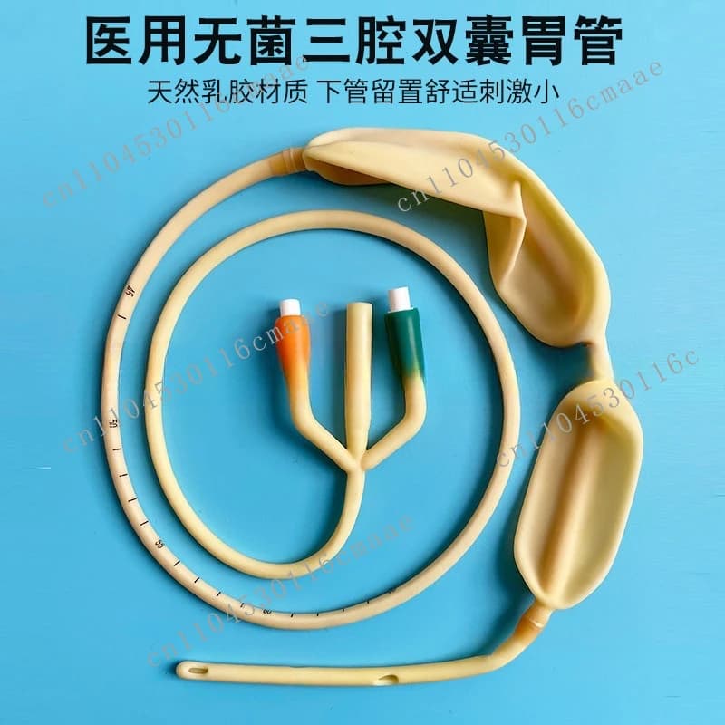 Disposable Three Chamber Double Capsule Medical Latex