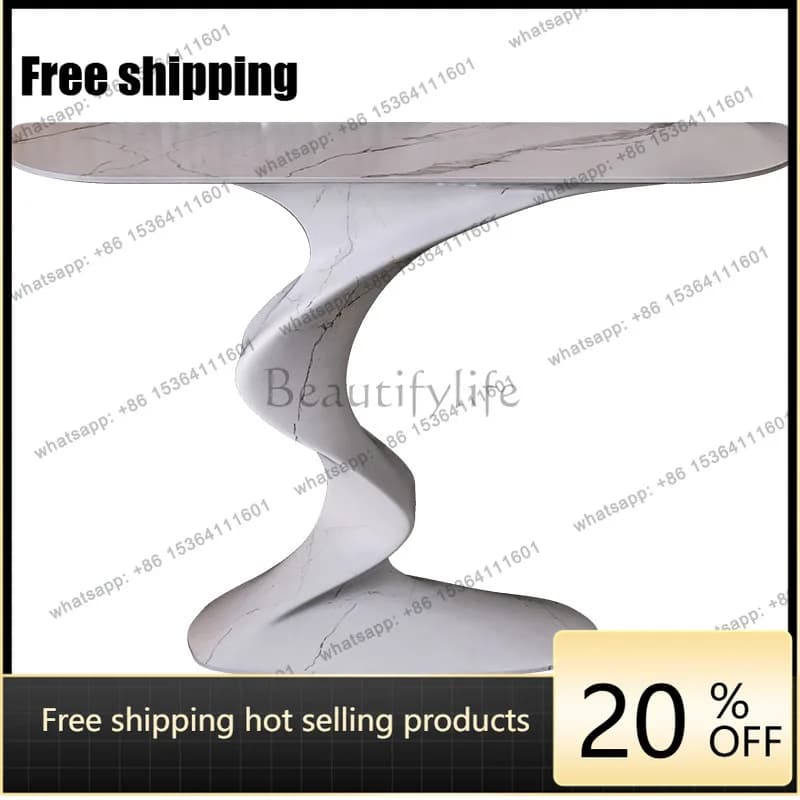PJ living room porch cabinet light luxury semicircular corridor storage aisle decoration sense