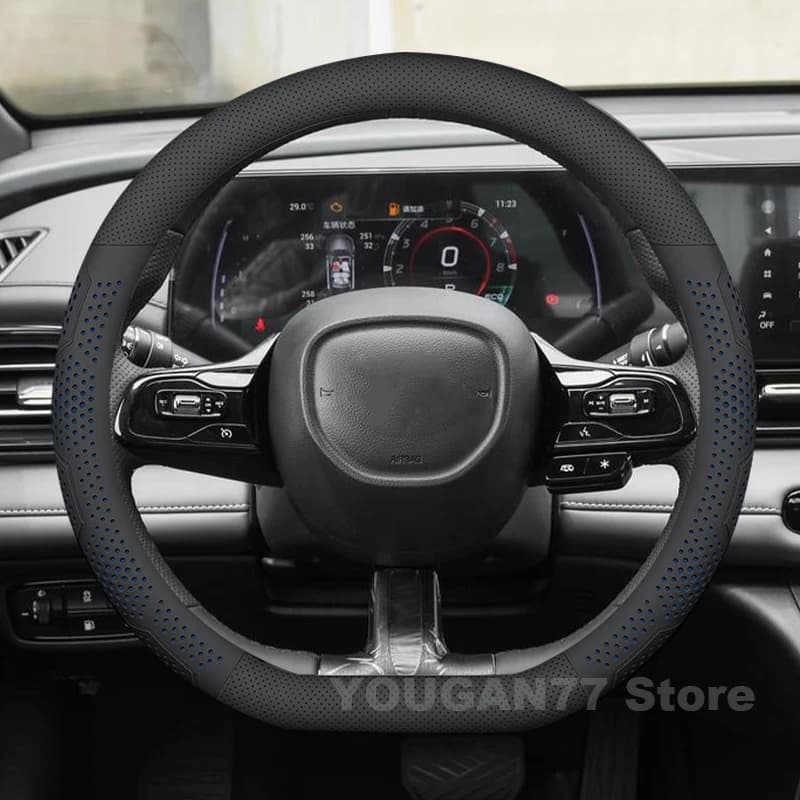 Leather Car Steering Wheel Cover For Dodge Attitude GT GAC Empow 2024 2025 2026 Auto Steering Wheel Dodge Attitude Accessories