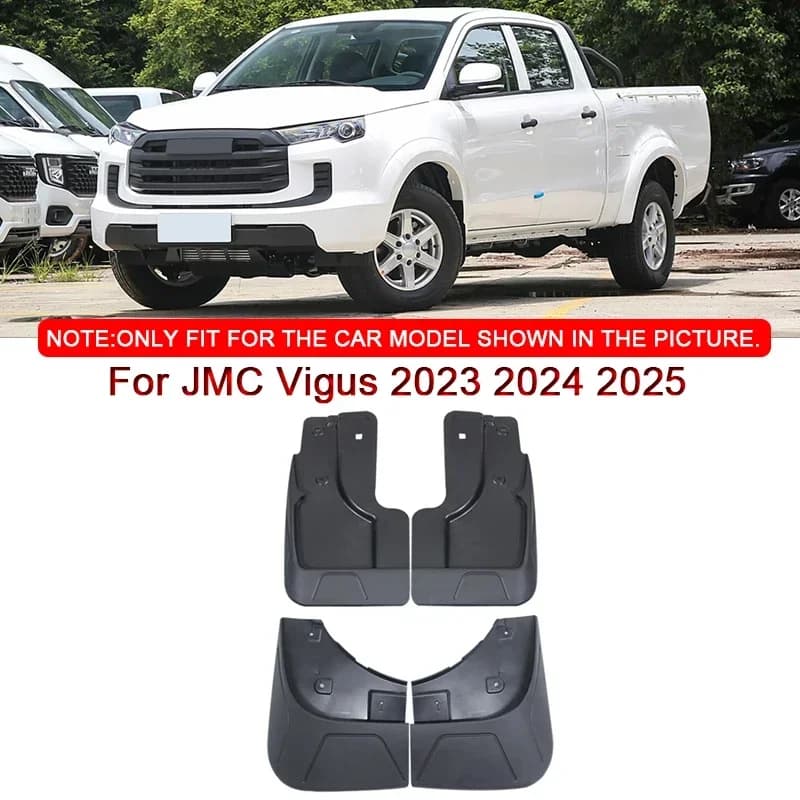 Para JMC Vigus 2023 2024 2025 estilo de coche ABS guardabarros de coche protector contra salpicaduras guardabarros delantero gua