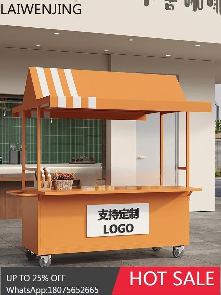 MJY Multi-Functional Night Market Mobile Stall Widened Stall Food Cart