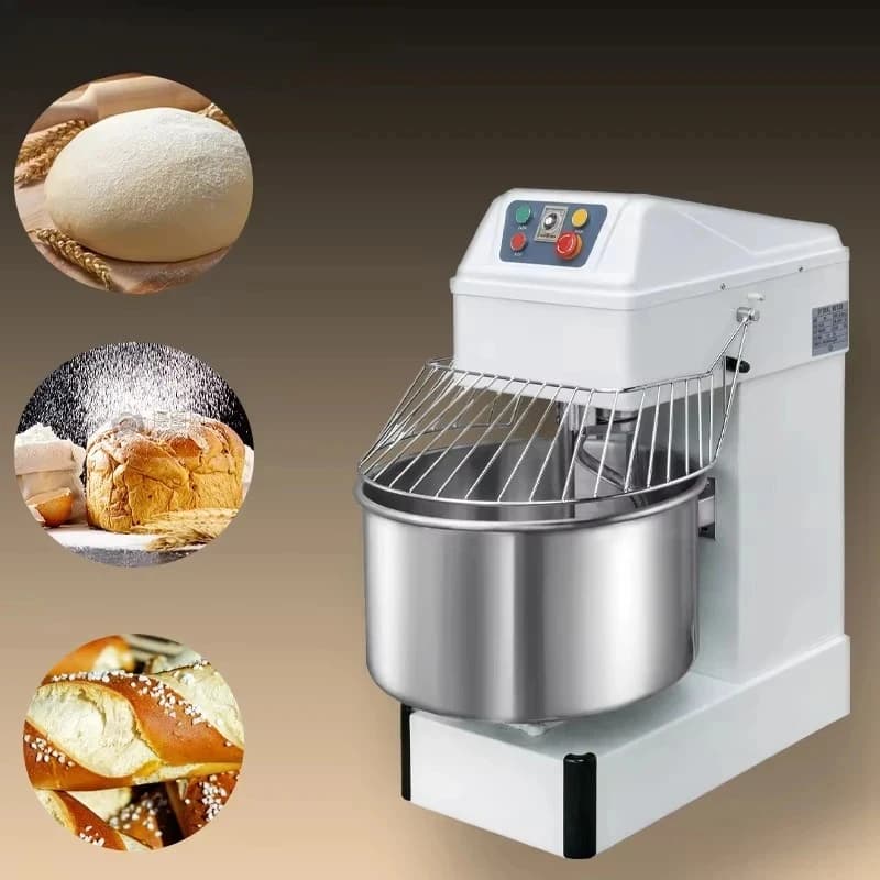 Commercial Industrial Dough Mixer – Large Capacity,, Bread & Pizza Dough, Bakeries
