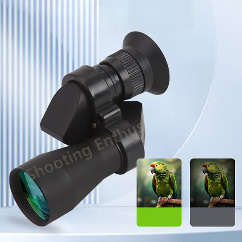 Outdoor Fishing Telescope Portable HD Mini Pocket Monocular Telescope High Magnification Zoom Hunting Camping Mountaineering